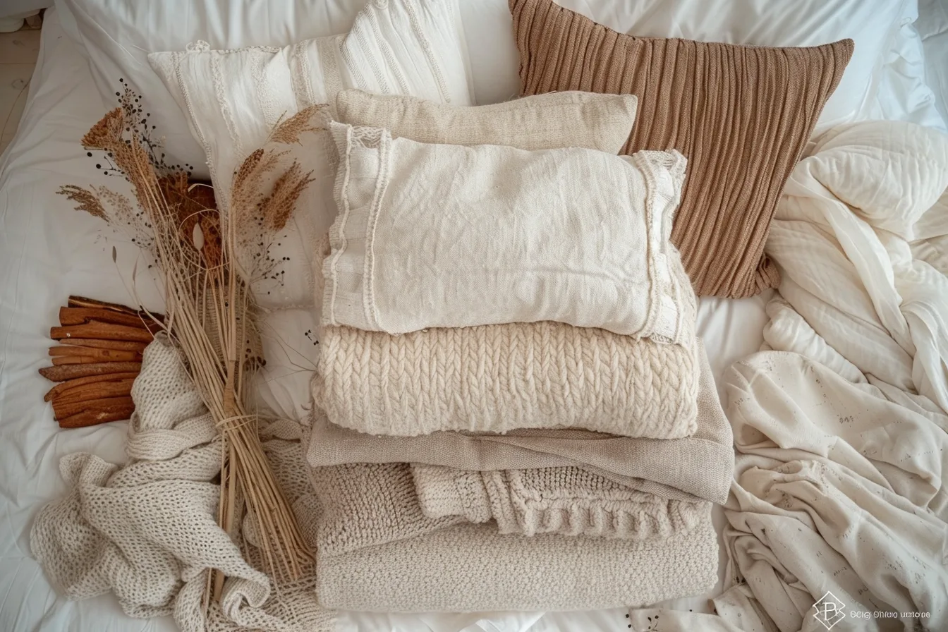 So nutzt du Naturfasern im Boho Stil