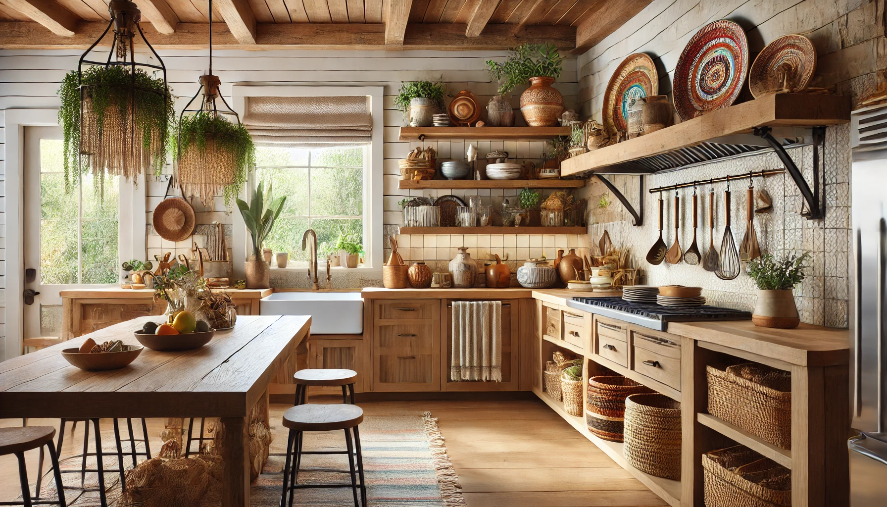 Modern Farmhouse und Boho