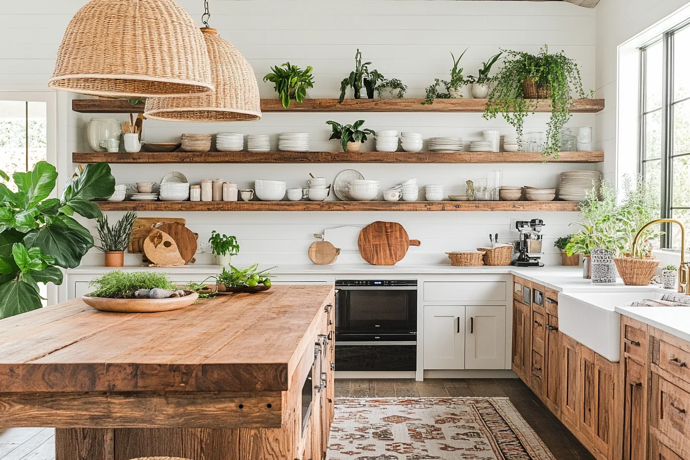Modern Farmhouse und Boho