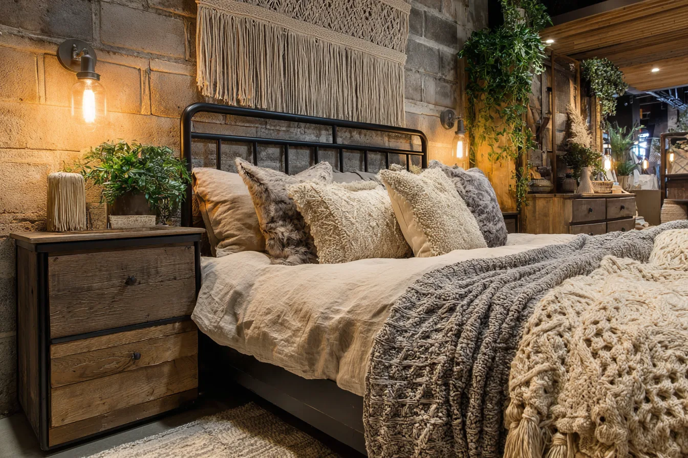Industrial Boho Style