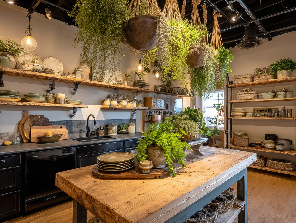 Industrial Boho Style