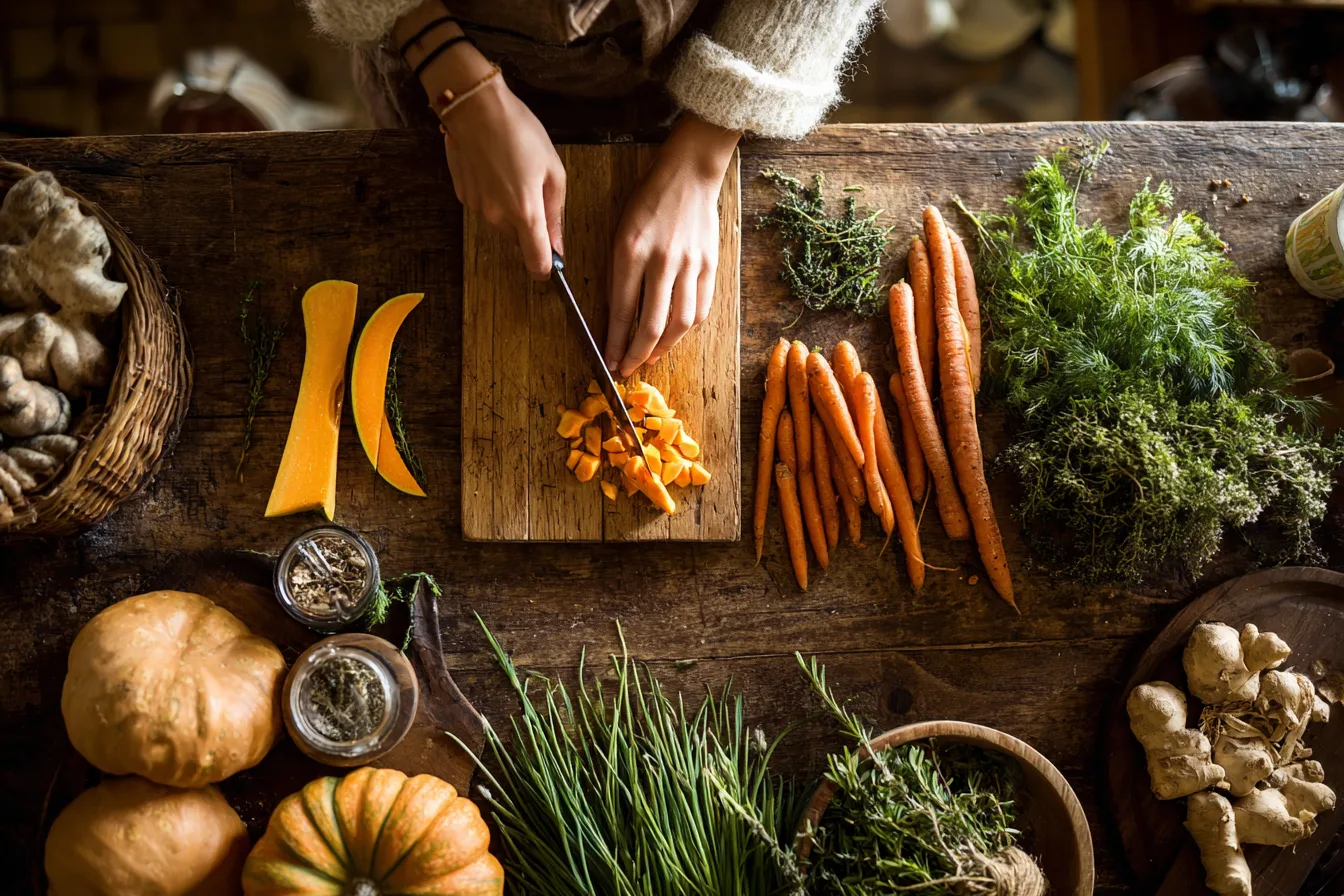 Saisonal kochen mit Herbstgemüse - Slow Food im Herbst